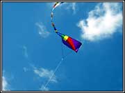 Kite and sky.